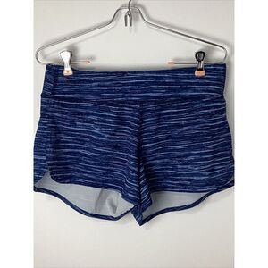 WODLIFE CrossFit Workout Multicolored Blue Marble Striped Size M Gym